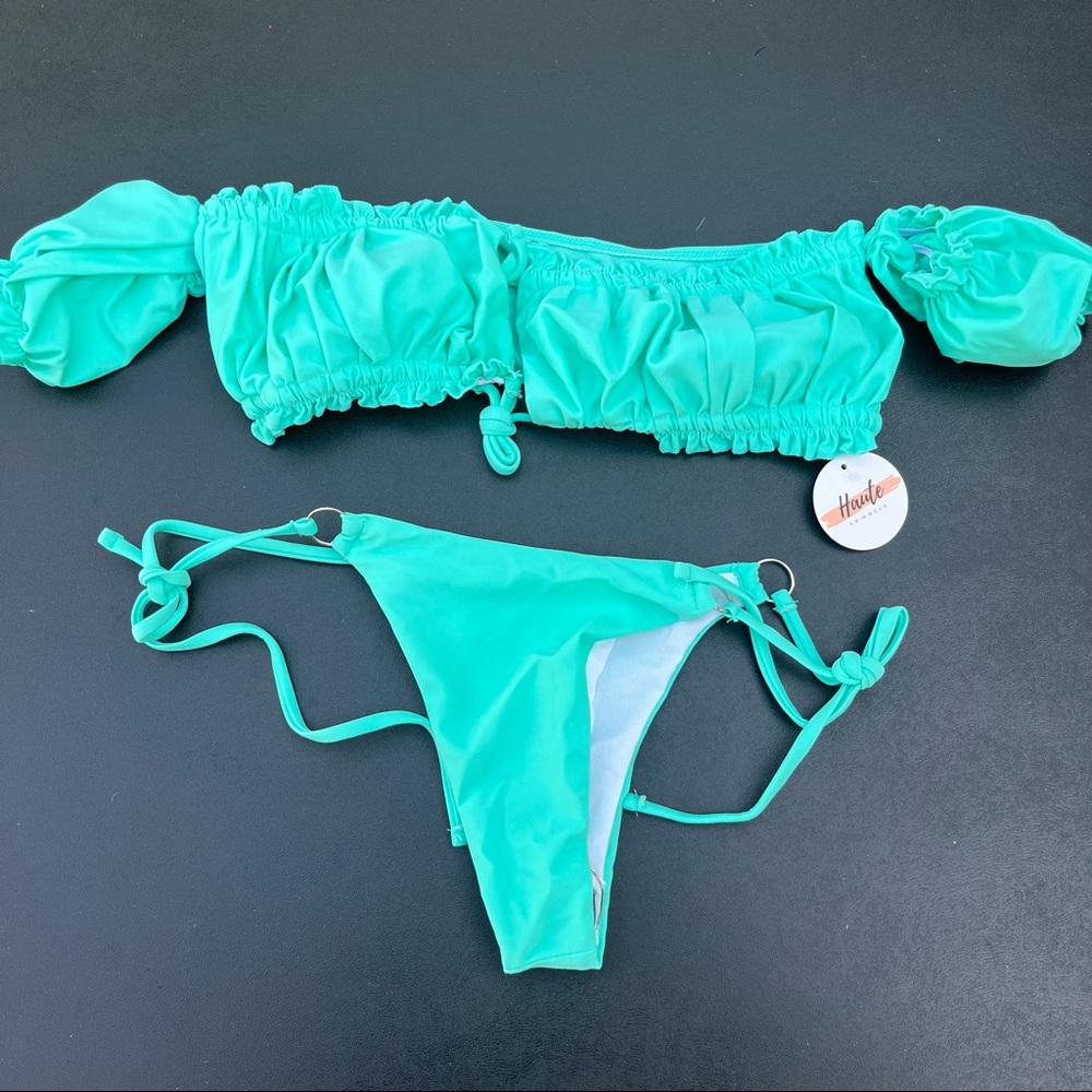 Women's Green Mint Bikini Set